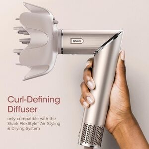 Shark FlexStyle Silver Curl-Enhancing Diffuser